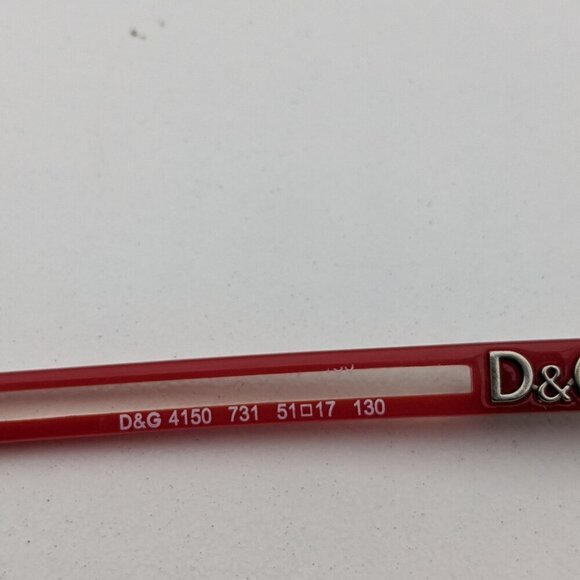 🕶️Made in Italy! Dolce&Gabbana DG4150 731 Eyeglasses 51/17 130 | ALH354🕶️ - Picture 7 of 10